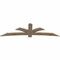 Ekena Millwork Davenport Rough Sawn Timber Gable Bracket, Douglas Fir, 96"W x 28"H x 2"D x 6"F, 7/12 Pitch GBW096X28X0206DAV00RDF - alternate 5